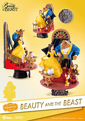 Beast Kingdom - Disney Diorama La Bella Y La Bestia, Multicolor (Beast Kingdom MAY189045)