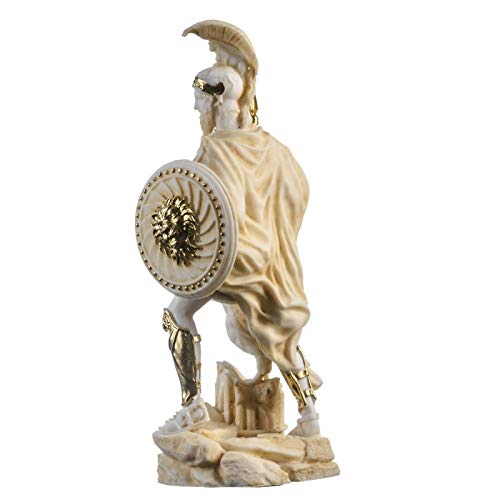 BeautifulGreekStatues Ares Mars Dios de la Guerra Zeus Son - Estatua romana de alabastro (25 cm)