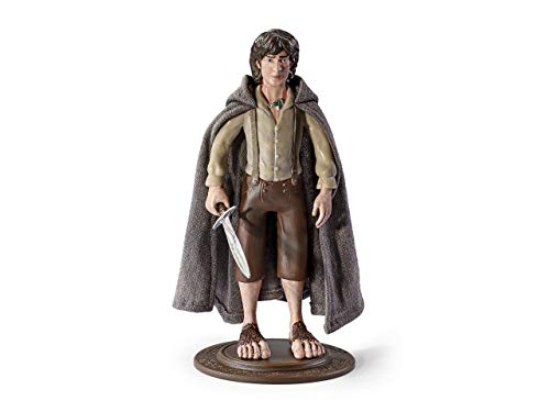 BendyFigs- Figura Señor de los Anillos Frodo Baggins (The Noble Collection NN2817)