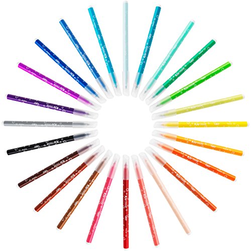 BIC Kids Set para Colorear - 12 rotuladores/12 Lápices para Colorear/12 Ceras, colores Surtidos, Estuche de 36 unidades