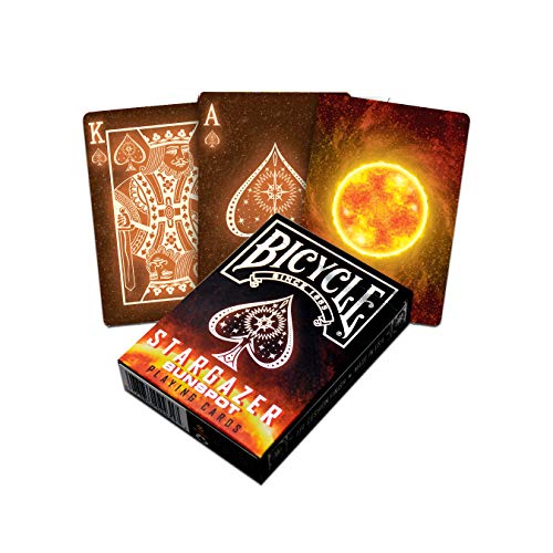 Bicycle- Stargazer Sunspot Baraja de Cartas de Colección, Color Brillante, Poker (4350063462)