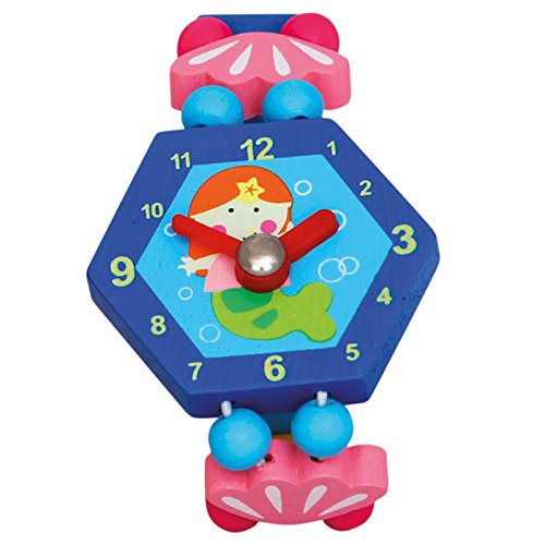 Bind 9086041 - Reloj de Madera, ¿por qué de Hadas, Color: Azul