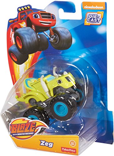 Blaze y los Monster Machines de Nickelodeon - Coche zeg (Mattel CGH57) , color/modelo surtido