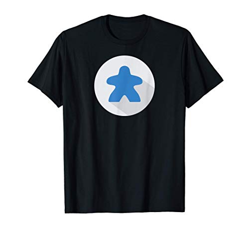 Board Game with Blue Meeple Gamer Player Meeples Geek Gift Camiseta