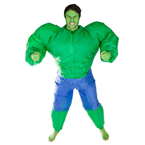 Bodysocks® Disfraz Hinchable de Hulk Adulto