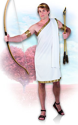 Boland-29812 Disfraz de Dios del Olimpo para Adulto, Color Blanco/Dorado, M/L (Ciao SRL 29812)
