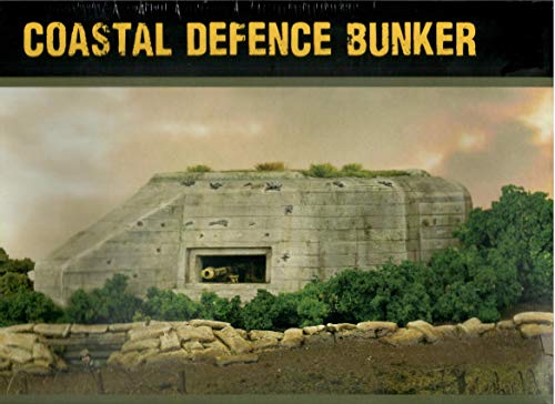 Bolt Action Juegos de señores de la guerra, miniaturas - bunker de defensa costera