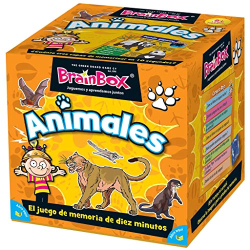 BrainBox Animales - Juego de Mesa en Español