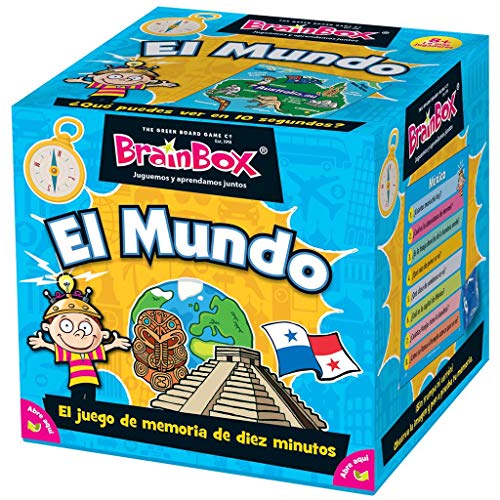 BrainBox El Mundo - Juego de Mesa en Español