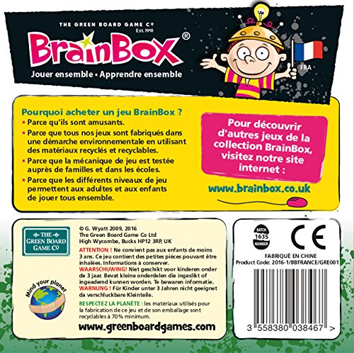 BrainBox - Juego de Mesa de Viaje para niños, Juego de Memoria