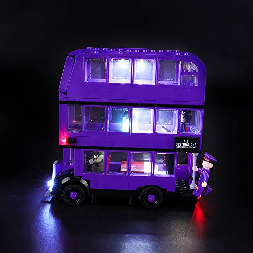 BRIKSMAX Kit de Iluminación Led para Lego Harry Potter Autobús Noctámbulo,Compatible con Ladrillos de Construcción Lego Modelo 75957, Juego de Legos no Incluido