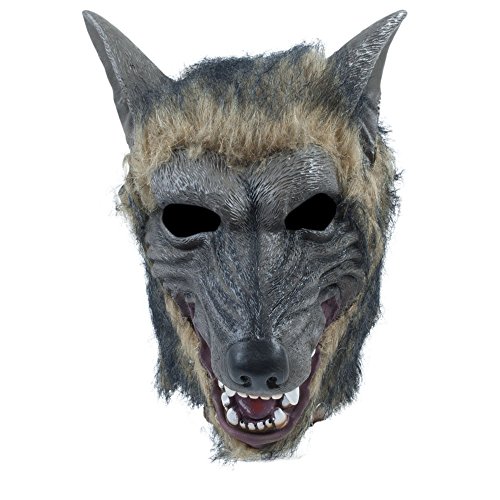 Bristol Novelty BM539 - Máscara de lobo, unisex, talla única