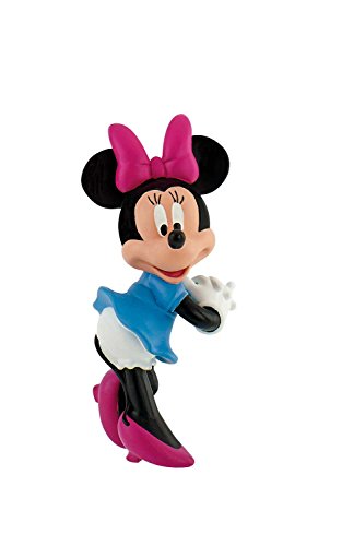 Bullyland 15077 – Juego de Figuras de Walt Disney Mickey Valentine – Mickey y Minnie, Figuras pintadas a Mano, sin PVC, Regalo Ideal para niños y niñas para Jugar de fantasía