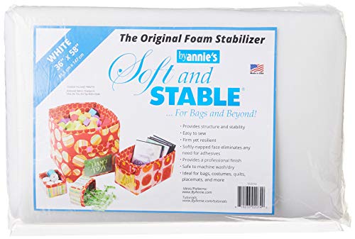 ByAnnie's Soft and Stable 36"X58" White-