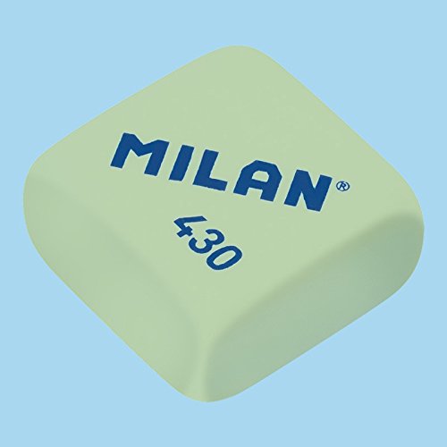 Caja 30 Gomas 430 de borrar MILAN modelo CMM430 Colores Surtidos
