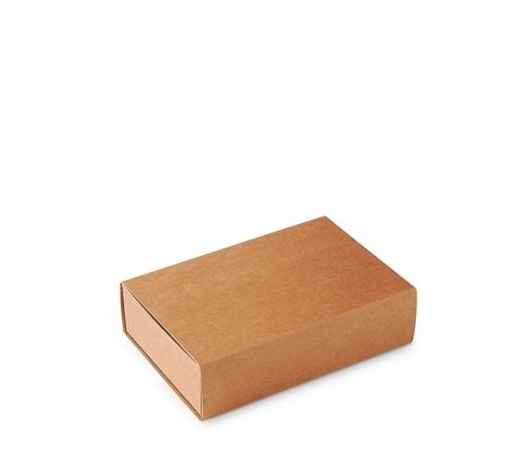 Caja Tipo de cerillas, Packaging de Regalo. Color Kraft. Pack de 50 Unidades - M
