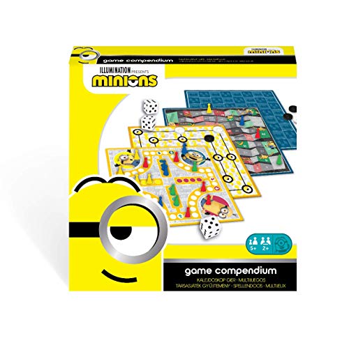 Cartamundi Multijuegos Minions - Set Juegos Compendium Minions