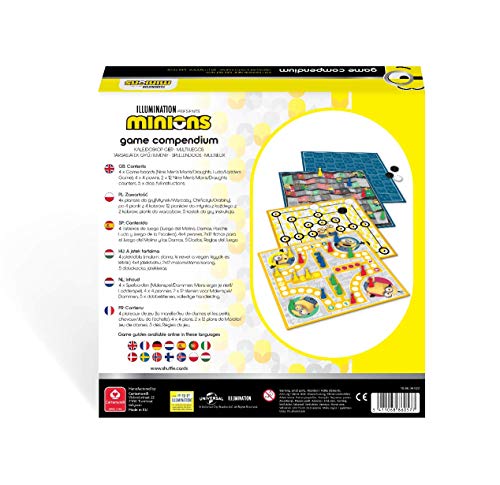 Cartamundi Multijuegos Minions - Set Juegos Compendium Minions