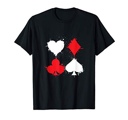 Cartas de juego Póker Corazón Pala Diamante Club Camiseta