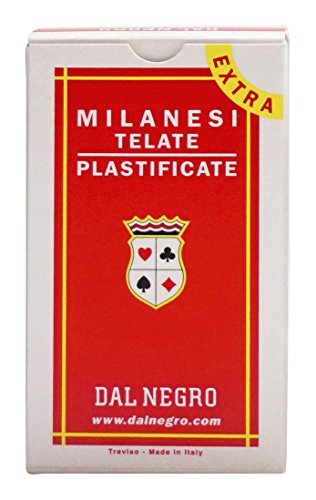 Carte Da Gioco Milanesi 41 Extra Negro Merchandising Ufficiale