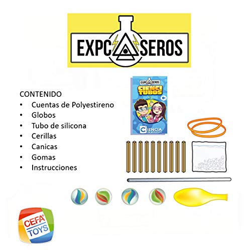 Cefa Toys- CIENCITUBOS CASEROS: Ciencia DE Bolsillo Juego experimentos (21844)