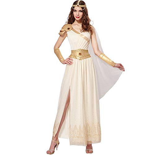 Chaks Disfraz de Mujer Diosa Griega Aurora (M) Vestido Antiguo Carnaval