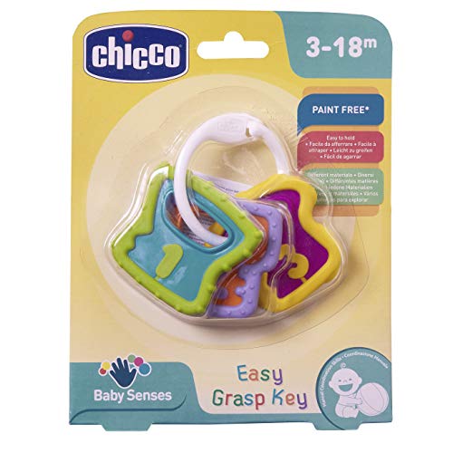 Chicco- Baby Senses Line Big & Small Sonajero Llaves Fáciles de Agarrar, Multicolor, 250 ml (00005953000000)