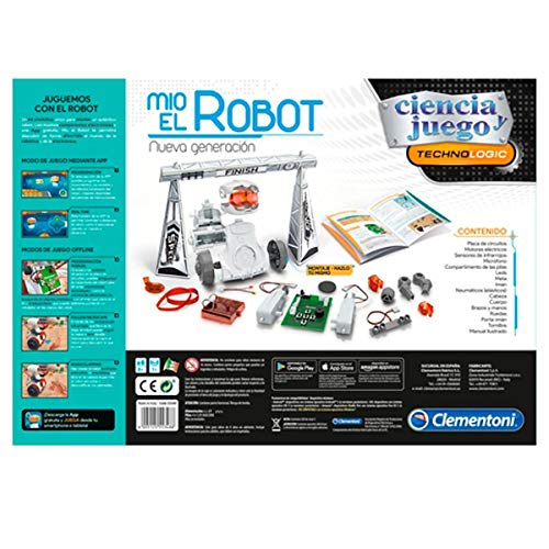 Clementoni Ciencia y Juego- Mio el Robot, Nueva Generación (55348)