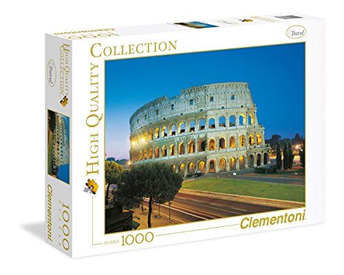 Clementoni Collection-Roma, Colosseo Puzzle, 1000 Piezas, Multicolor (39457.9)