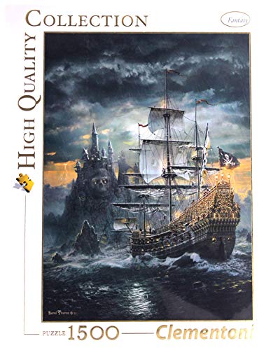 Clementoni - Puzzle 1500 Piezas Barco Pirata (31682)