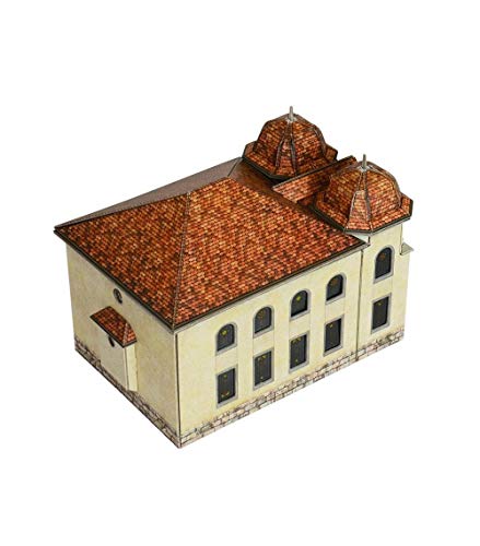 CLEVER PAPER- Puzzles 3D Sinagoga de Delemont, Israel (14334)