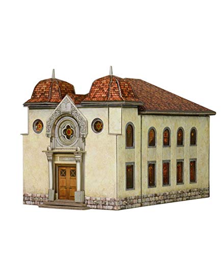 CLEVER PAPER- Puzzles 3D Sinagoga de Delemont, Israel (14334)