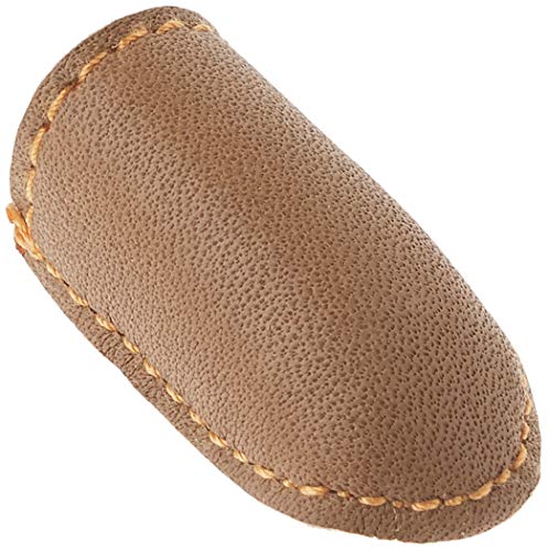 Clover Natural Fit Leather Thimble Medium-