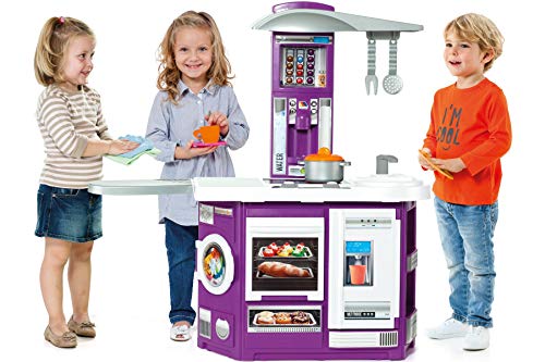 Cocina Infantil Molto Cook'n Play Nueva Edición - Morada + Complementos (Morada)