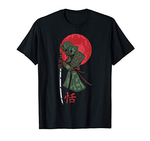 Código antiguo del bushido samurai japonés Camiseta