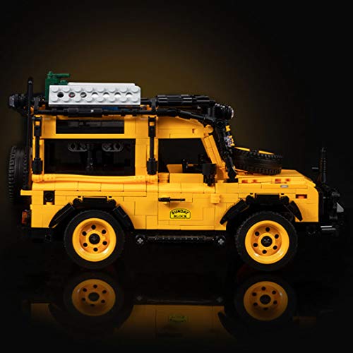 ColiCor Technic Maqueta del Nuevo Modelo de Todoterreno, 1053pcs Modelo de 4x4 rcpara Coche Bloques Kits para Land Rover Defender, Compatible con Lego Technic