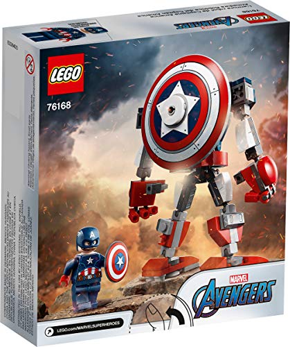 Collectix Lego Set - Lego Marvel Avengers Captian America Mech 76168 + Lego Marvel Avengers Thanos Mech 76141, el set de regalo perfecto para niños a partir de 7 años.