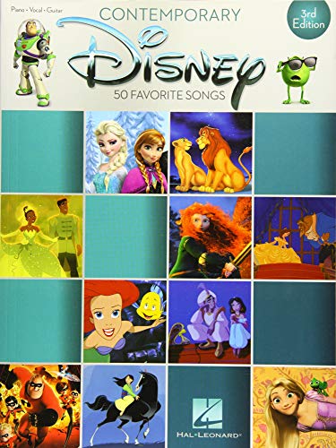 Contemporary Disney - 3rd Edition (Pvg): 50 Favorite Songs (Piano-vocal-guitar)
