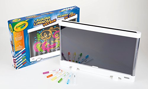 Crayola- Lavagna Luminosa Deluxe Pizarra Led, Multicolor (25-7246) , color/modelo surtido