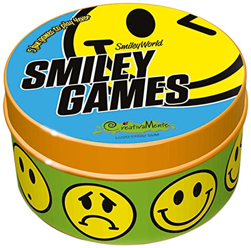 CreativaMente 501 – Juegos de Caja, Smiley Games – 5 Fun Games to Play 4Ever, 5 divertentissimi Giochi
