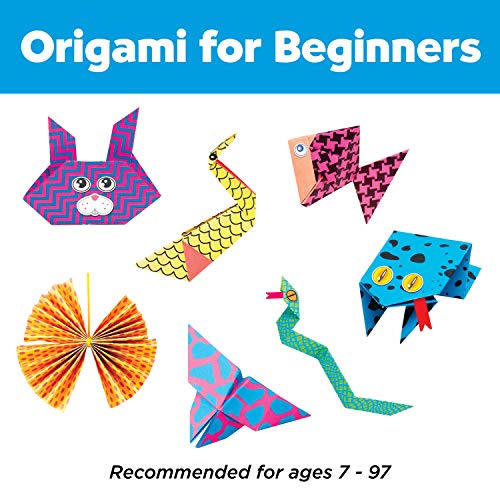 Creativity for Kids- West Design Junior Selection-Kit Grande para Origami de neón, Multicolor (1795000)