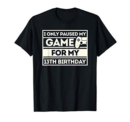 Cumpleaños de jugador de 13 años Camiseta