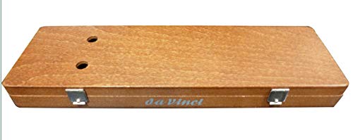 DA VINCI Serie 5280 Agua Color Cepillo Set, Madera, marrón, Negro/Rojo, 30 x 30 x 30 cm