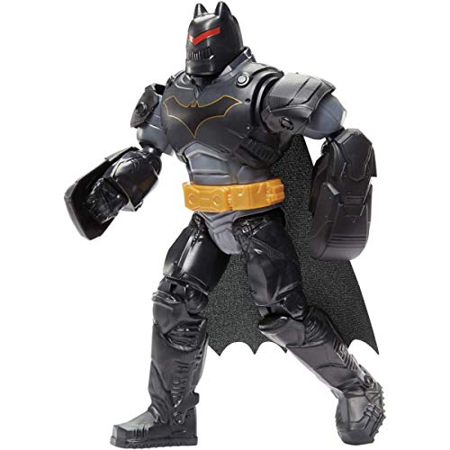 Dc Batman Missions Figura de Acción Batman con Armadura y Máscara de Quita y Pon de 30 cm (Mattel GCK65)
