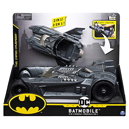DC Comics Batmovil 2 Vehiculos en 1 para Figuras de 10 cm (BIZAK 61927810)