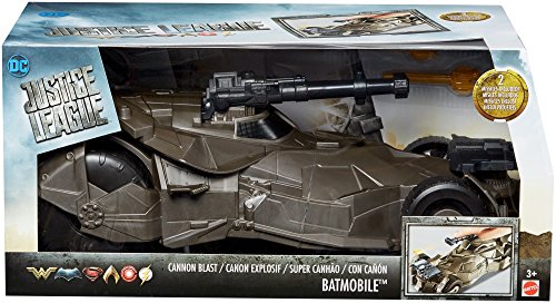 DC Justice League BATMAN™ Batmóvil superlanzamisiles, coche de Batman de juguete (Mattel FGH57)