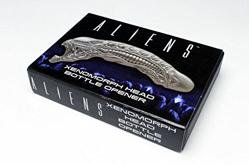 Diamond Select Toys Aliens: Abrebotellas de metal con cabeza de alienígena