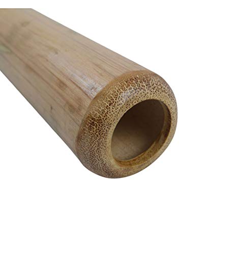 Didgeridoo de bambú pintado Salamandra, 120 cm