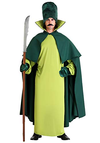 Disfraz adulto de la Guardia de la Ciudad - Verde - Medium
