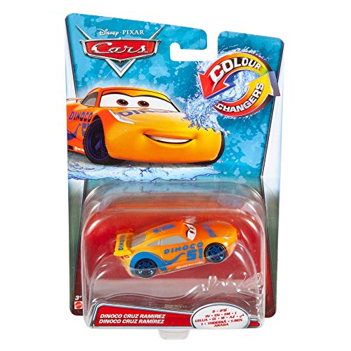 Disney Mattel GDK07 Pixar Cars 3 - Vehículo Jackson Storm Cambio De Color, Coche De Juguete